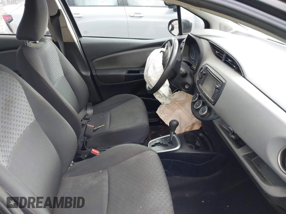 2015 Toyota Yaris L with VIN VNKKTUD39FA028708, listed as a IAAI auction lot 40978326 with 83,377 mi miles. Bid and sale history available at carsss.com. Image 5.