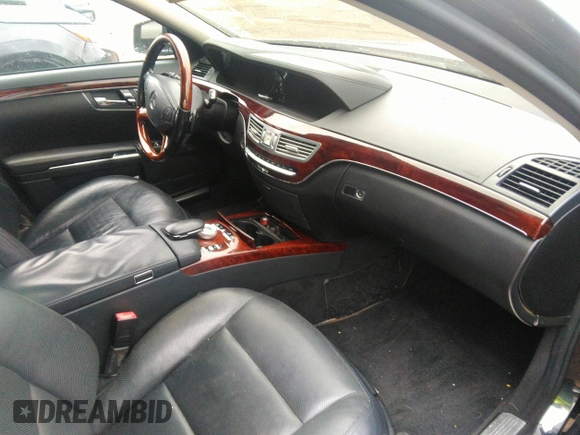 2012 Mercedes-Benz S 550 with VIN WDDNG9EBXCA443941, listed as a IAAI auction lot 40790743 with 177,681 mi miles and . Bid and sale history available at DreamBid. Image 5.