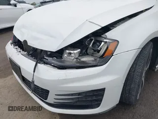 2016 Volkswagen Golf GTI S w/Performance Pkg with VIN 3VWT47AU5GM019577, listed as a IAAI auction lot 41883393 with 87,118 mi miles. Bid and sale history available at carsss.com. Image 6.