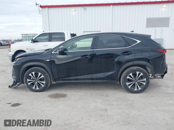 2020 Lexus NX with VIN JTJSARDZ3L2229278, listed as a IAAI auction lot 41640670 with 58,754 mi miles. Bid and sale history available at carsss.com. Image 15.