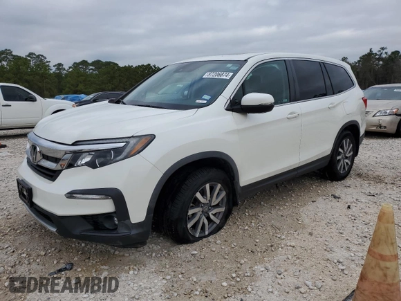 2019 Honda Pilot EX-L with VIN 5FNYF5H58KB005465, listed as a Copart auction lot 87206874 with 31,272 mi miles and Clean title. Bid and sale history available at DreamBid. Image 1.