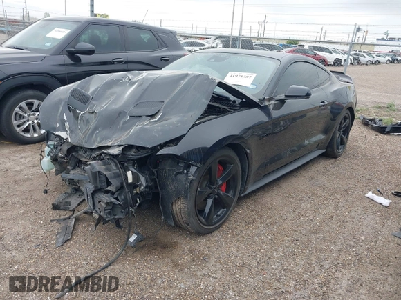 2022 Ford Mustang GT with VIN 1FA6P8CF9N5125826, listed as a IAAI auction lot 41971387 with 30,850 mi miles and . Bid and sale history available at DreamBid. Image 2.