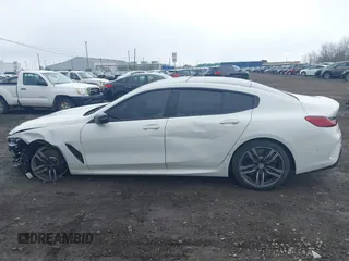 2023 BMW 8 Series M850i with VIN WBAGV8C06PCK97193, listed as a IAAI auction lot 41888779 with 40,845 mi miles and . Bid and sale history available at DreamBid. Image 14.
