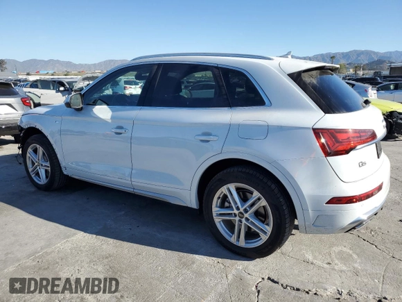 2024 Audi Q5 S line Premium with VIN WA1G2AFY1R2069111, listed as a Copart auction lot 46171785 with 10,350 mi miles and Salvage title. Bid and sale history available at DreamBid. Image 2.