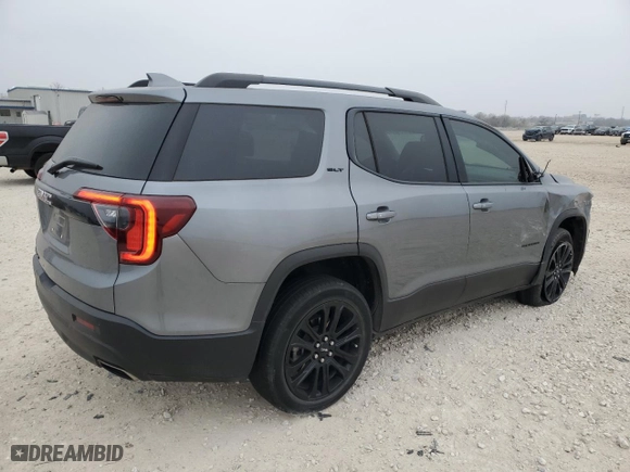 2022 GMC Acadia SLT with VIN 1GKKNMLS0NZ149661, listed as a Copart auction lot 87657995 with 40,701 mi miles and Salvage Title. Bid and sale history available at carsss.com. Image 3.