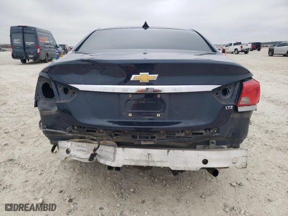 2014 Chevrolet Impala LTZ with VIN 2G1155S38E9160031, listed as a Copart auction lot 46392135 with 161,334 mi miles and Salvage Title. Bid and sale history available at carsss.com. Image 6.