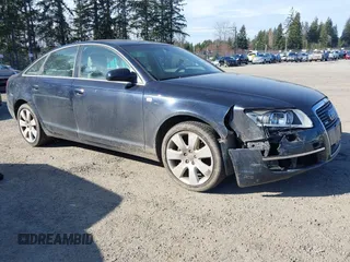 2007 Audi A6 3.2L with VIN WAUDH74F77N091988, listed as a IAAI auction lot 41753422 with 106,158 mi miles. Bid and sale history available at carsss.com. Image 1.