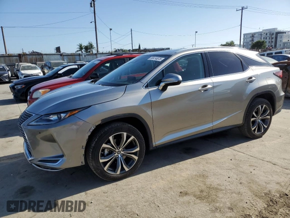2020 Lexus RX 350 with VIN 2T2HZMAA3LC152884, listed as a Copart auction lot 58414875 with 48,849 mi miles and Salvage title. Bid and sale history available at DreamBid. Image 1.