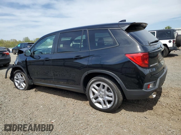 2024 Honda Passport EX-L с VIN 5FNYF8H53RB009113, выставлен на аукционе Copart как лот 54987545 с пробегом 9 443 миль миль и Списание • Salvage title. История ставок и продаж доступна на DreamBid. Изображение 2.
