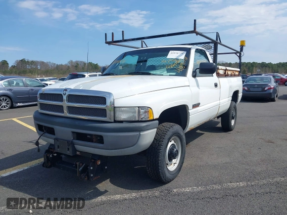 1995 Dodge 2500 with VIN 1B7KF26C7SS245177, listed as a IAAI auction lot 41898728 with 162,164 mi miles. Bid and sale history available at carsss.com. Image 2.