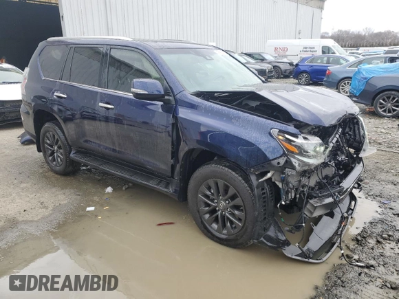 2023 Lexus GX with VIN JTJAM7BX0P5371116, listed as a Copart auction lot 47997475 with 16,532 mi miles and Salvage Title. Bid and sale history available at carsss.com. Image 4.