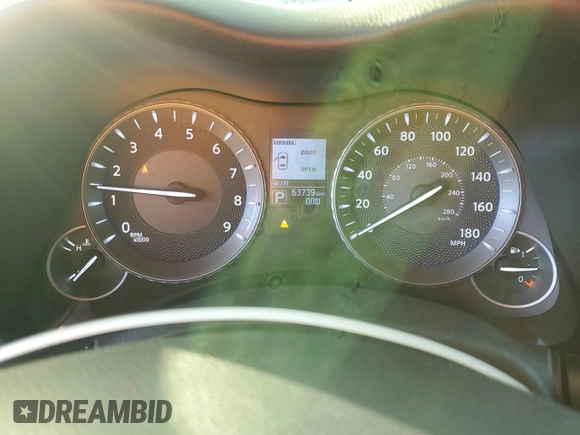 2018 Infiniti Q70 Luxe с VIN JN1BY1AR6JM220129, выставлен на аукционе Copart как лот 84063024 с пробегом 63 739 миль миль и Списание • Salvage title. История ставок и продаж доступна на DreamBid. Изображение 9.