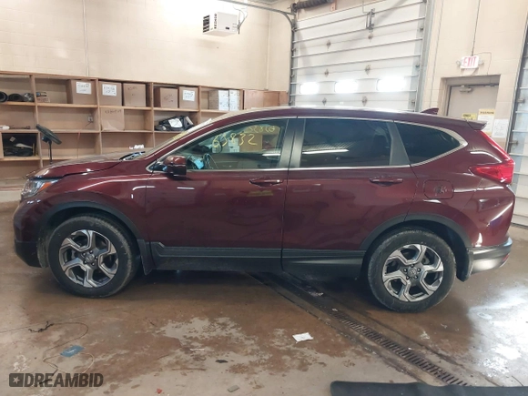 2019 Honda CR-V EX-L with VIN 5J6RW2H81KL024637, listed as a IAAI auction lot 41663832 with 59,374 mi miles. Bid and sale history available at carsss.com. Image 14.