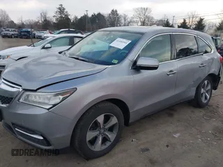 2016 Acura MDX with VIN 5FRYD4H28GB035495, listed as a IAAI auction lot 41406544 with 113,250 mi miles. Bid and sale history available at carsss.com. Image 17.