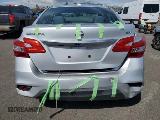 2017 Nissan Sentra SV with VIN 3N1AB7AP3HL719957, listed as a Copart auction lot 44334935 with 72,485 mi miles and Salvage Title. Bid and sale history available at carsss.com. Image 6.
