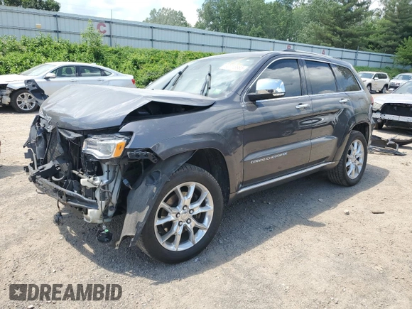 2014 Jeep Grand Cherokee Summit with VIN 1C4RJFJT2EC145918, listed as a Copart auction lot 62718985 with 164,145 mi miles and Clean title. Bid and sale history available at DreamBid. Image 1.