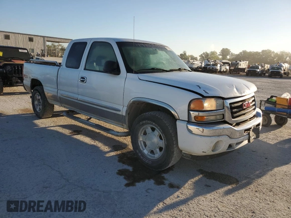 2006 GMC Sierra 1500 Work Truck z VIN 1GTEK19B16E288603, wystawiony jako Copart lot #73325264 z przebiegiem 92 005 mil mil oraz Szkoda całkowita • Salvage title. Historia ofert i sprzedaży dostępna na DreamBid. Obrazek 4.
