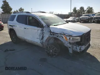 2018 GMC Acadia SLT with VIN 1GKKNMLA4JZ242698, listed as a Copart auction lot 89387345 with 62,513 mi miles and Salvage Title. Bid and sale history available at DreamBid. Image 4.