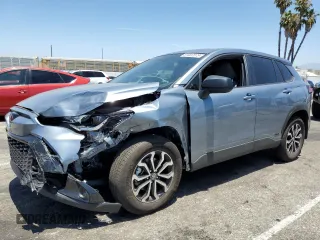 2024 Toyota Corolla Cross Hybrid S with VIN 7MUFBABG3RV043770, listed as a Copart auction lot 61007075 with 15,945 mi miles and Salvage title. Bid and sale history available at DreamBid. Image 1.