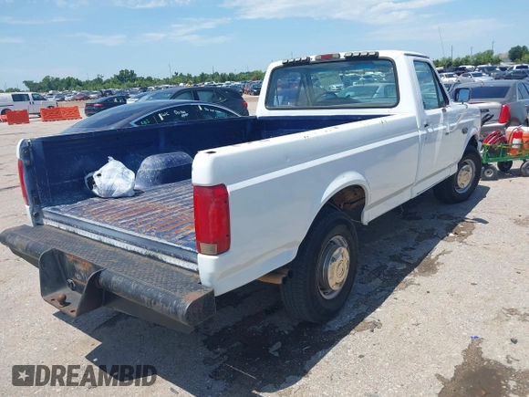 1996 Ford F-250 with VIN 2FTHF25G7TCA38325, listed as a IAAI auction lot 42463748 with Not provided miles and . Bid and sale history available at DreamBid. Image 4.