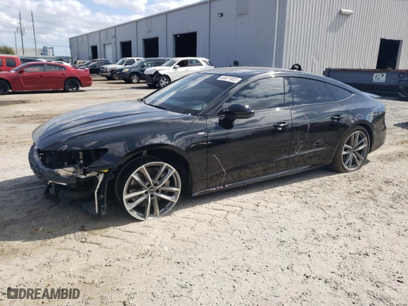 2021 Audi A7 Prestige with VIN WAUV2BF28MN027649, listed as a Copart auction lot 40821903 with 65,599 mi miles. Bid and sale history available at carsss.com. Image 1.