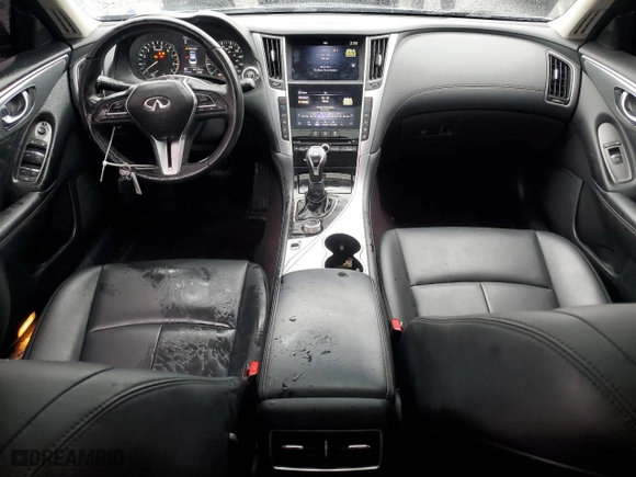 2020 Infiniti Q50 3.0t LUXE with VIN JN1EV7AR8LM251524, listed as a Copart auction lot 41782555 with 88,139 mi miles and Clean Title. Bid and sale history available at carsss.com. Image 8.