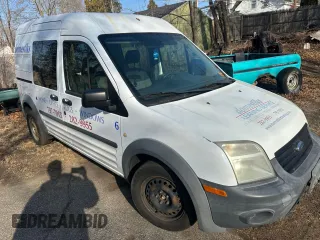 2013 Ford Transit Connect XL with VIN NM0LS6AN6DT136557, listed as a Copart auction lot 49254375 with 116,117 mi miles and Clean Title. Bid and sale history available at carsss.com. Image 1.
