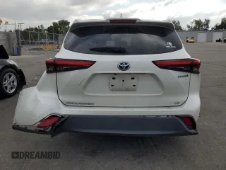 2021 Toyota Highlander Hybrid LE with VIN 5TDBBRCH2MS520387, listed as a Copart auction lot 54453245 with 81,505 mi miles and Salvage title. Bid and sale history available at DreamBid. Image 6.