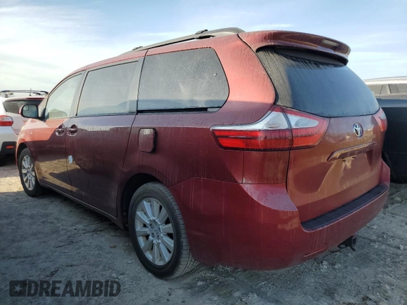 2016 Toyota Sienna LE with VIN 5TDJK3DC4GS138362, listed as a Copart auction lot 74980834 with 0 mi miles and Non Repairable. Bid and sale history available at carsss.com. Image 2.