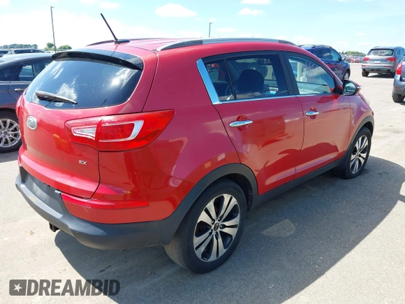 2011 Kia Sportage EX with VIN KNDPC3A23B7115936, listed as a IAAI auction lot 42706658 with 143,544 mi miles and . Bid and sale history available at DreamBid. Image 4.