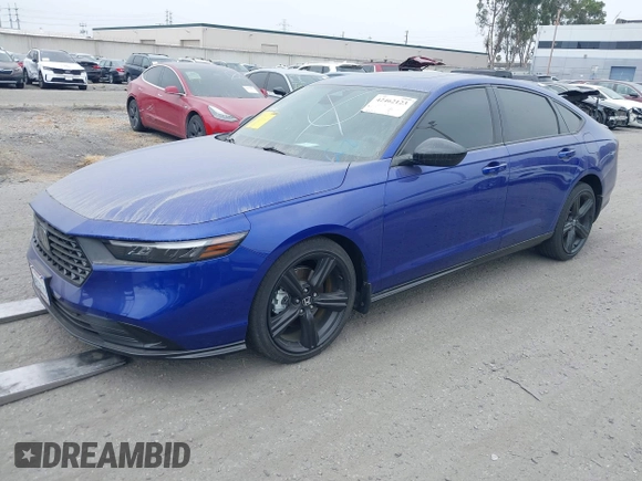 2023 Honda Accord Sport-L with VIN 1HGCY2F71PA034914, listed as a IAAI auction lot 42462123 with 20,184 mi miles and . Bid and sale history available at DreamBid. Image 2.