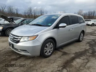 2014 Honda Odyssey EX with VIN 5FNRL5H47EB078951, listed as a Copart auction lot 86971074 with 173,423 mi miles and Salvage Title. Bid and sale history available at carsss.com. Image 1.