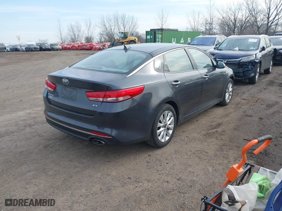 2017 Kia Optima EX with VIN 5XXGU4L33HG159007, listed as a IAAI auction lot 41893756 with 87,971 mi miles. Bid and sale history available at carsss.com. Image 4.