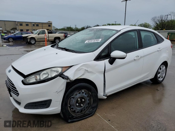 2015 Ford Fiesta S with VIN 3FADP4AJ2FM161490, listed as a Copart auction lot 50323285 with 70,025 mi miles and Salvage Title. Bid and sale history available at DreamBid. Image 1.