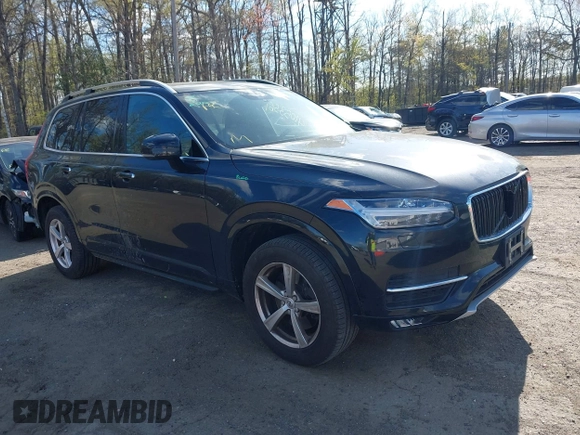 2016 Volvo XC90 Momentum with VIN YV4102XK7G1073911, listed as a IAAI auction lot 42053561 with 77,620 mi miles. Bid and sale history available at carsss.com. Image 1.