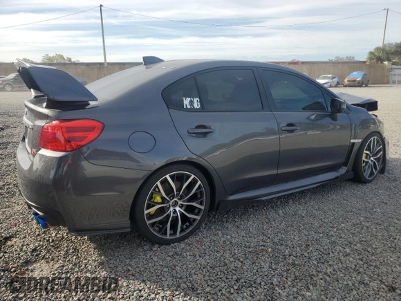 2021 Subaru WRX STI with VIN JF1VA2E68M9816313, listed as a Copart auction lot 44626635 with 0 mi miles and Non Repairable. Bid and sale history available at carsss.com. Image 3.