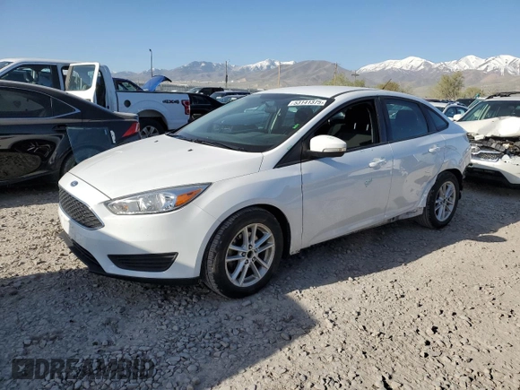 2016 Ford Focus SE with VIN 1FADP3F24GL297392, listed as a Copart auction lot 53141375 with 72,611 mi miles and Salvage Title. Bid and sale history available at carsss.com. Image 1.