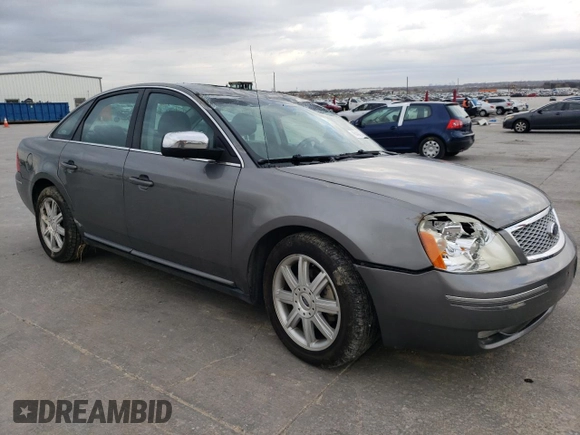 2006 Ford Five Hundred Limited with VIN 1FAHP28136G188218, listed as a Copart auction lot 86481974 with 0 mi miles and Salvage Title. Bid and sale history available at carsss.com. Image 4.