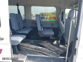 2016 Ford Transit Wagon XL with VIN 1FDZX2CM0GKB22459, listed as a IAAI auction lot 40693295 with 302,216 mi miles. Bid and sale history available at carsss.com. Image 8.