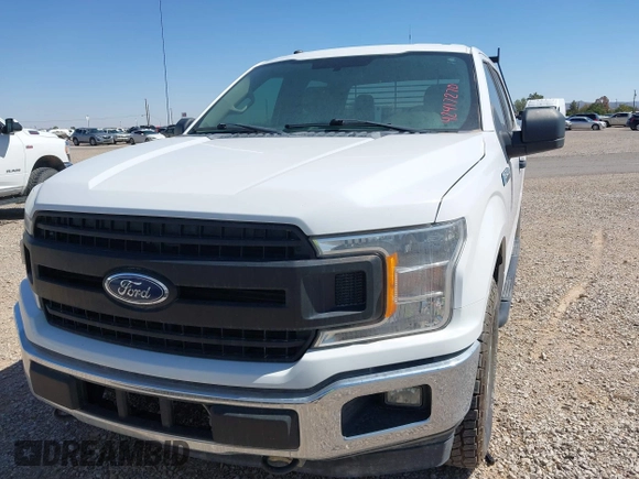 2018 Ford F-150 XL with VIN 1FTEW1E54JKF30802, listed as a IAAI auction lot 42417270 with 67,956 mi miles and . Bid and sale history available at DreamBid. Image 12.