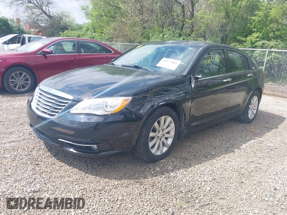 2014 Chrysler 200 Limited with VIN 1C3CCBCG7EN152574, listed as a IAAI auction lot 42177483 with 53,898 mi miles and . Bid and sale history available at DreamBid. Image 2.