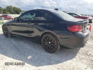 2021 BMW M2 Competition with VIN WBS2U7C0XM7G66051, listed as a Copart auction lot 69102004 with 13,718 mi miles and Salvage Title. Bid and sale history available at carsss.com. Image 2.