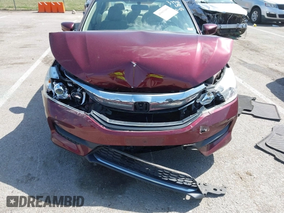 2016 Honda Accord Sedan LX with VIN 1HGCR2F32GA098244, listed as a IAAI auction lot 41869489 with Not Provided miles. Bid and sale history available at carsss.com. Image 6.
