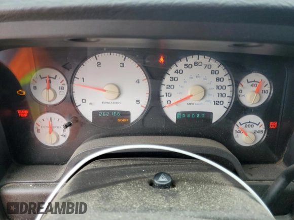 2003 Dodge 2500 ST with VIN 3D7KU28C73G797926, listed as a Copart auction lot 50938655 with 262,166 mi miles and Clean Title. Bid and sale history available at DreamBid. Image 9.