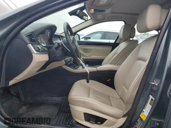 2012 BMW 5 Series 528i xDrive z VIN WBAXH5C56CDW06599, wystawiony jako Copart lot #55239355 z przebiegiem 129 520 mil mil oraz Szkoda całkowita • Salvage title. Historia ofert i sprzedaży dostępna na DreamBid. Obrazek 7.