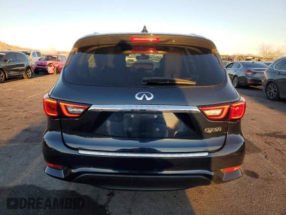 2020 Infiniti QX60 Luxe with VIN 5N1DL0MN4LC513281, listed as a Copart auction lot 89108495 with 65,021 mi miles and Salvage Title. Bid and sale history available at DreamBid. Image 6.