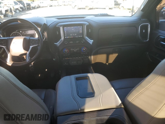 2021 Chevrolet Silverado 1500 with VIN 1GC4WPE70MF115201, listed as a Copart auction lot 43813045 with 83,971 mi miles and Salvage Title. Bid and sale history available at DreamBid. Image 8.