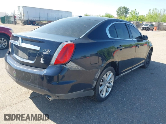 2009 Lincoln MKS with VIN 1LNHM94R79G624057, listed as a IAAI auction lot 42245738 with 156,641 mi miles and . Bid and sale history available at DreamBid. Image 4.