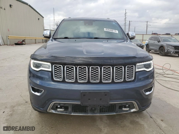 2019 Jeep Grand Cherokee Overland with VIN 1C4RJECG3KC811769, listed as a Copart auction lot 85946614 with 38,703 mi miles and Clean Title. Bid and sale history available at carsss.com. Image 5.
