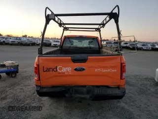 2016 Ford F-150 XL with VIN 1FTMF1CF5GKE51185, listed as a Copart auction lot 84257984 with 71,785 mi miles and Salvage Title. Bid and sale history available at carsss.com. Image 6.